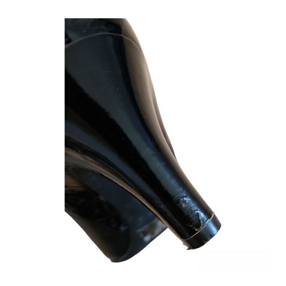 Clarks Artisan Black High Heel Patent Leather and Leather Upper Size 6 - Picture 8 of 12